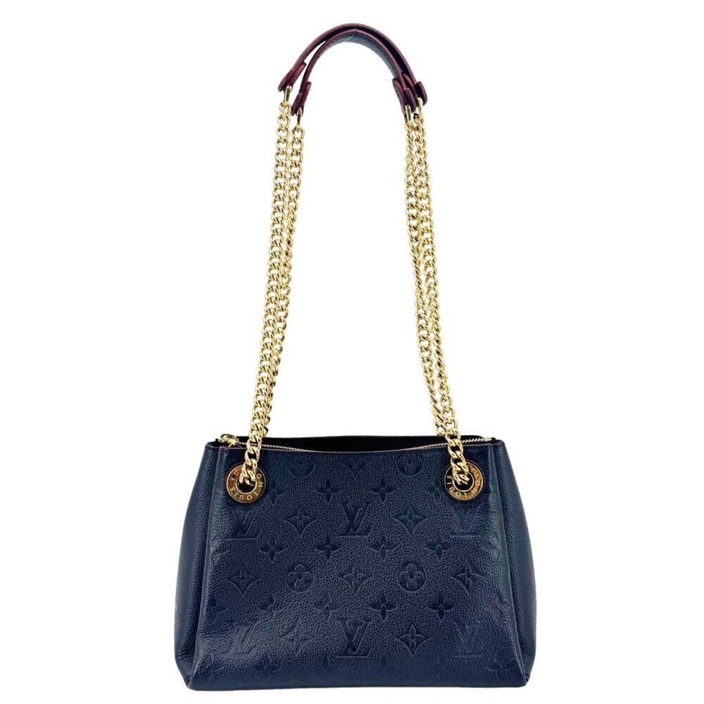 Louis Vuitton  Surene BB Empreinte Leather Shoulder Bag Navy Blue - Picture 3 of 16